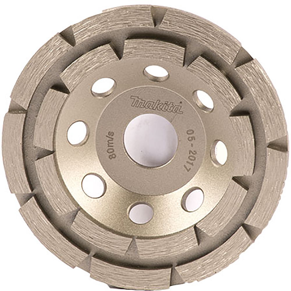 Copa Diamantada Abrasivo 4.5″x22mm una linea Makita D-60676