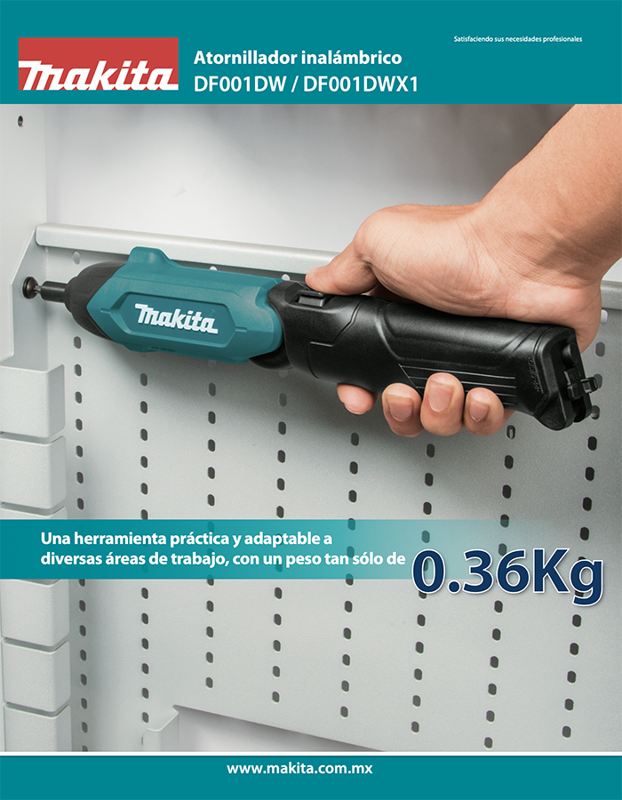 DF001D Atornillador inalámbrico - Makita México Oficial