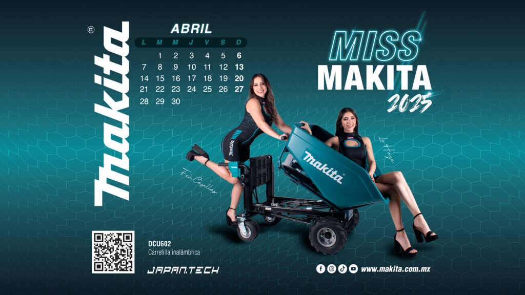 CALENDARIO ABRIL MAKITA