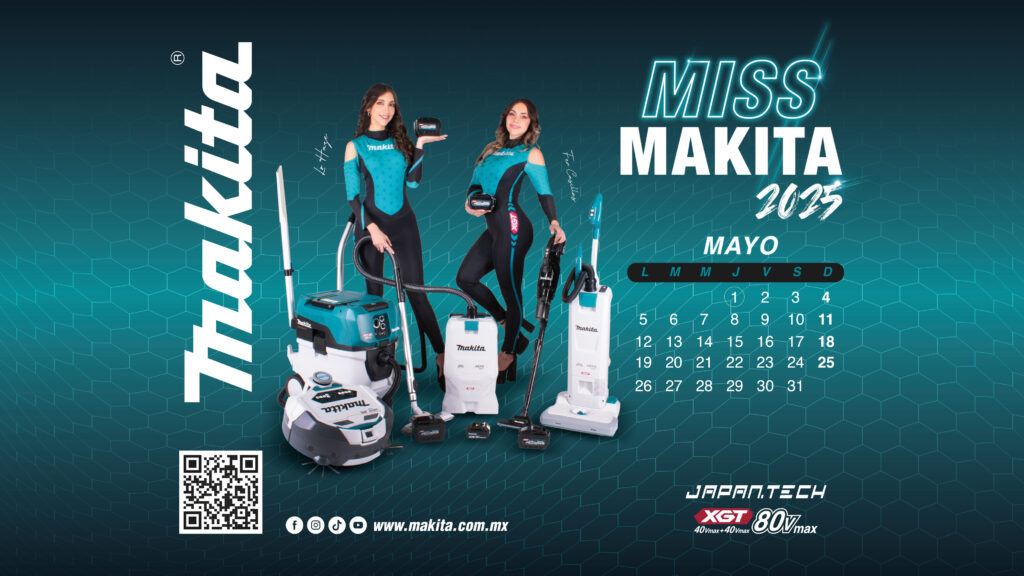 Calendario Makita Mayo