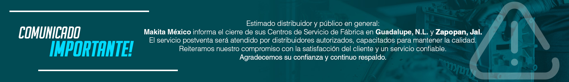 COMUNICADO CSAM